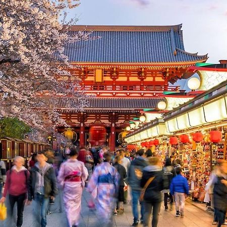 شقة 403 Oshiage Sta 3Mins Walk! Wi-Fi & Elevator 4Pax طوكيو المظهر الخارجي الصورة
