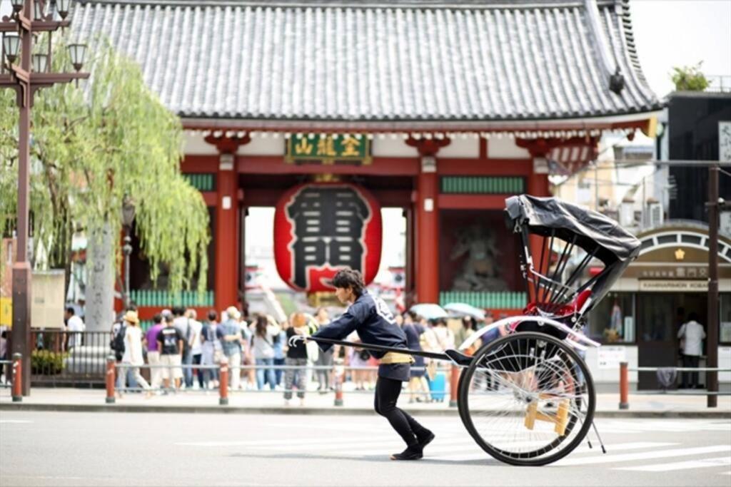 شقة 403 Oshiage Sta 3Mins Walk! Wi-Fi & Elevator 4Pax طوكيو المظهر الخارجي الصورة