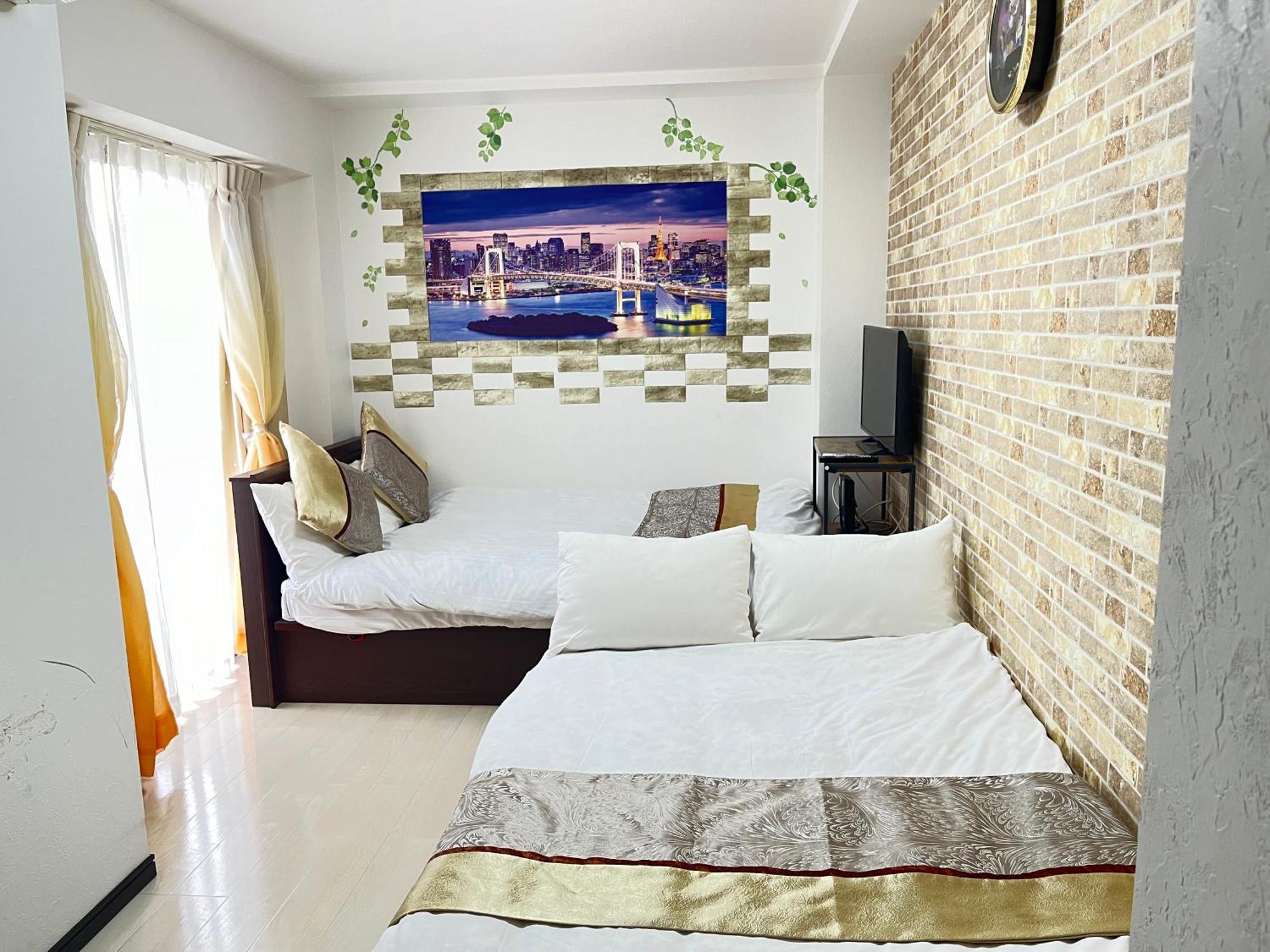 شقة 403 Oshiage Sta 3Mins Walk! Wi-Fi & Elevator 4Pax طوكيو المظهر الخارجي الصورة
